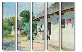 Модульная картина Фольварк