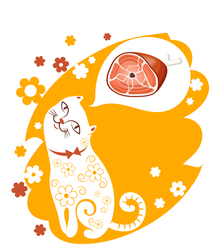    Мечтающий кот