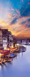    Закат в Венеции