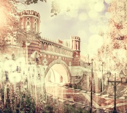    мост в Царицыно